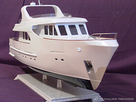 Модель моторной яхты «Светлана»